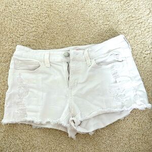 SO Low Rise White Favorite Shortie